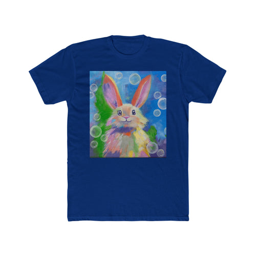 Bunny Bubbles Tee | Rabbit Art T-Shirt