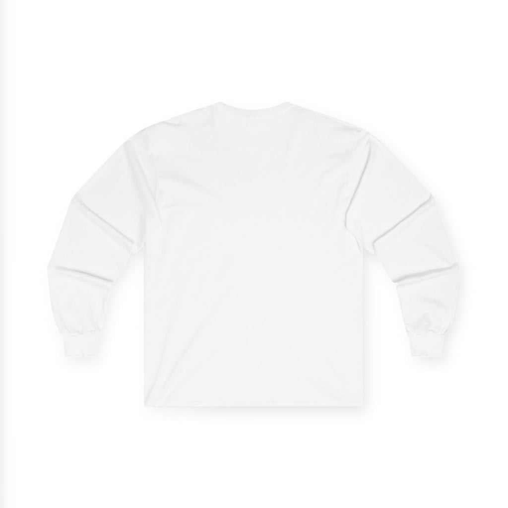 Bunny Dots Long Sleeve Tee | Cute Rabbit Portrait, Spring Animal Art