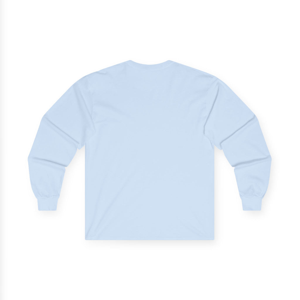 Bunny Dots Long Sleeve Tee | Cute Rabbit Portrait, Spring Animal Art